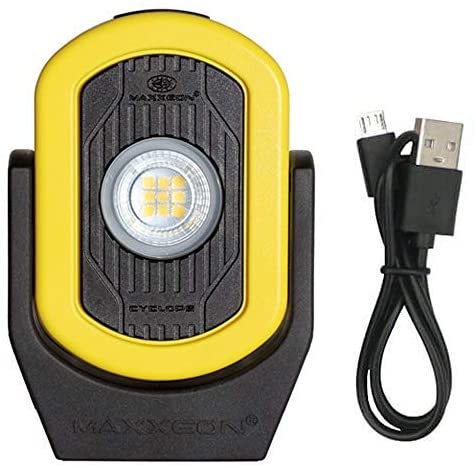 Maxxeon WorkStar Cyclops Hi-Vis Magnetic Base USB Rechargeable