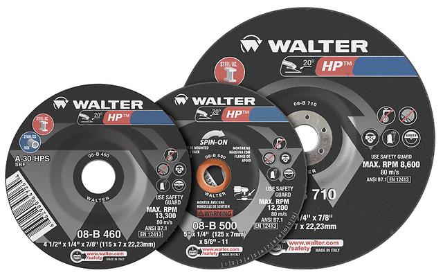 Walter High-Performance Grinding Wheel 4-1/2"