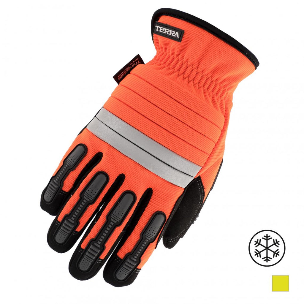 Hi-Vis Winter Gloves L/XL